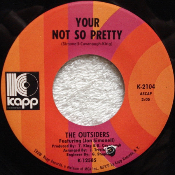 The Outsiders (4) : Tinker Tailor (7", Single)