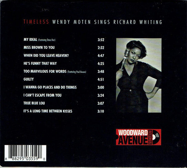 Wendy Moten : Timeless: Wendy Moten Sings Richard Whiting (CD, Album)