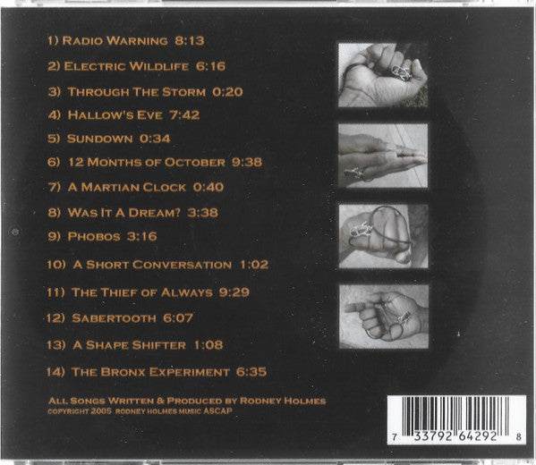 Rodney Holmes : Twelve Months of October (CD, Album)