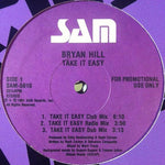 Bryan Hill : Take It Easy (12", Promo)