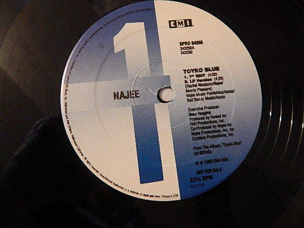 Najee : Tokyo Blue / Gina (12", Promo)
