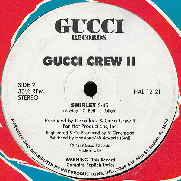 Gucci Crew II : Show Biz (12")