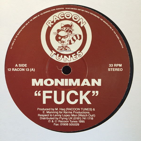Moniman : Fuck (12")
