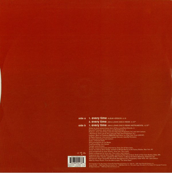 Janet* : Every Time (12")