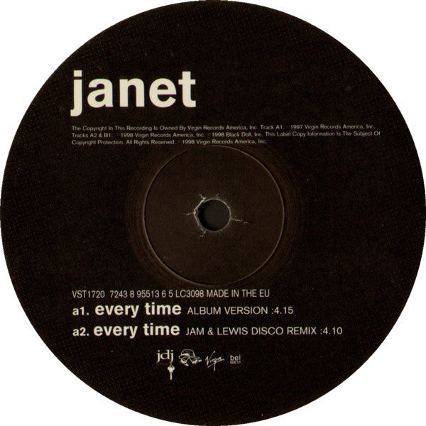 Janet* : Every Time (12")