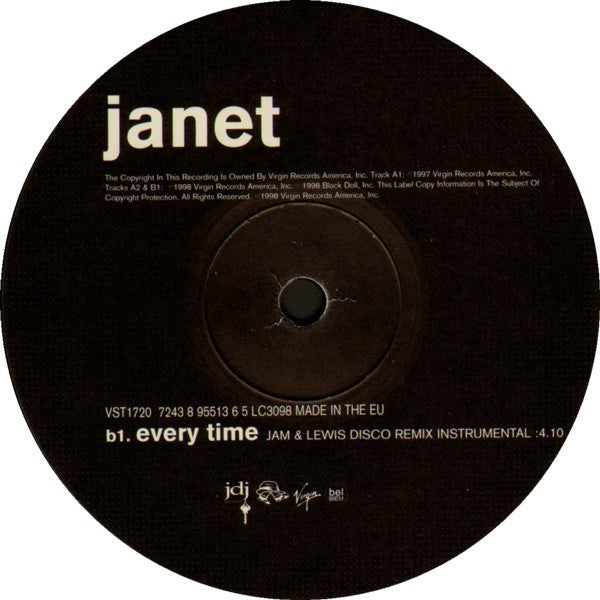 Janet* : Every Time (12")
