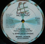 Michael Jackson With The Jackson 5 : I Want You Back '88 Remix (12", Single)