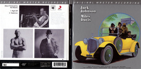 Miles Davis : Jack Johnson (Original Soundtrack Recording) (SACD, Hybrid, Album, Ltd, Num, RE, RM)