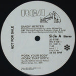 Sandy Mercer : Work Your Body (Work That Body) (12", Promo)