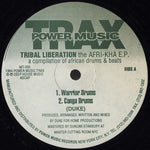 Tribal Liberation : The Afri-Kha E.P. (A Compilation Of African Drums & Beats) (12", EP, Comp)
