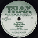 Tribal Liberation : The Afri-Kha E.P. (A Compilation Of African Drums & Beats) (12", EP, Comp)