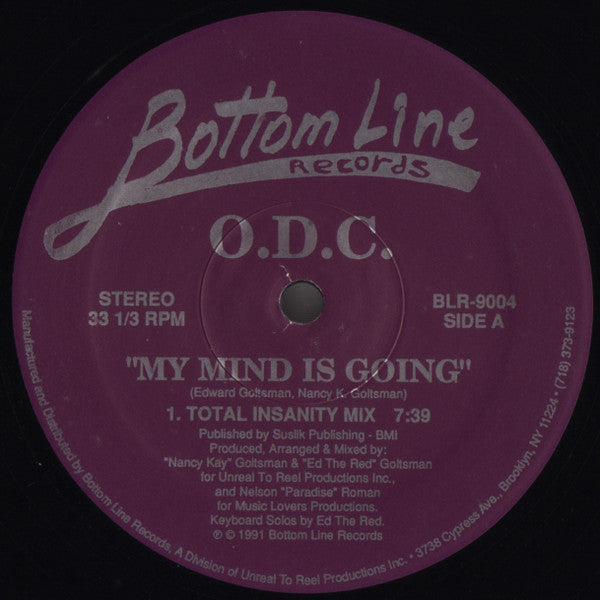 O.D.C. (5) : My Mind Is Going (12")