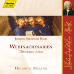 the album cover for Helmuth Rilling - Christmas Arias