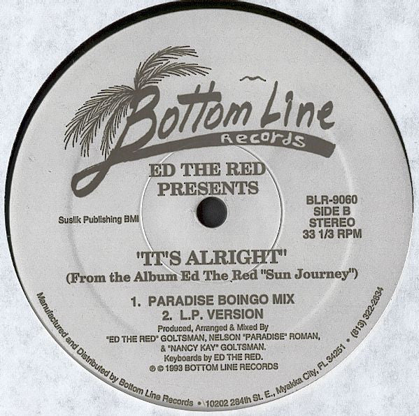 Ed The Red : It's Alright (12")