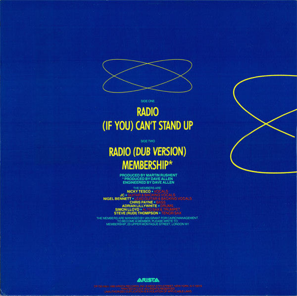 The Members : Radio (12")