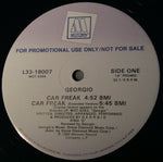 Georgio (2) : Car Freak (12", Promo)