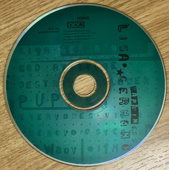 Lisa Germano : Happiness (CD, Album, Promo, RE, RM)