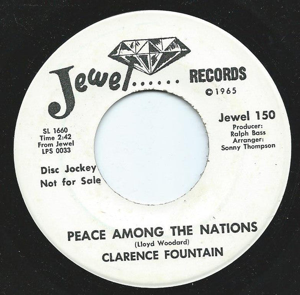 Clarence Fountain : Confusing Times (7", Single, Promo)