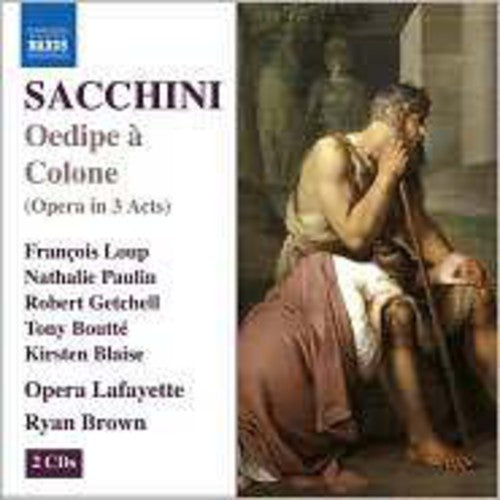the album cover for A. Sacchini - Oedipe a Colone
