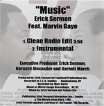 Erick Sermon Feat. Marvin Gaye : Music (CD, Single, Promo)