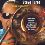 the album cover for Steve Turre - Keep Searchin