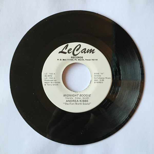 Andrea Kibbe : Midnight Boogie / Hey! Paul (7", Single)