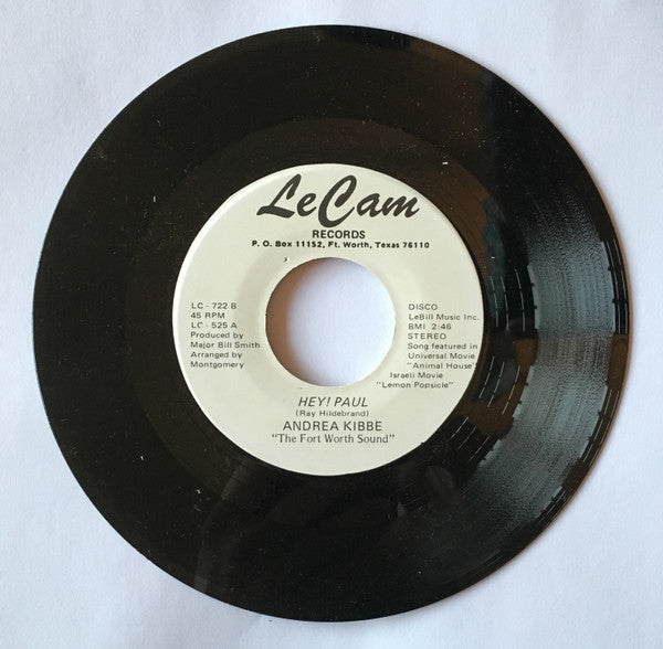 Andrea Kibbe : Midnight Boogie / Hey! Paul (7", Single)