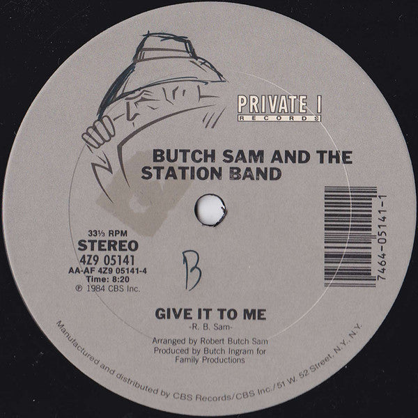 Butch Sam And The Station Band : Say That You Will (12")