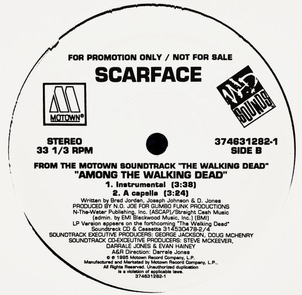Scarface (3) : Among The Walking Dead (12", Promo)