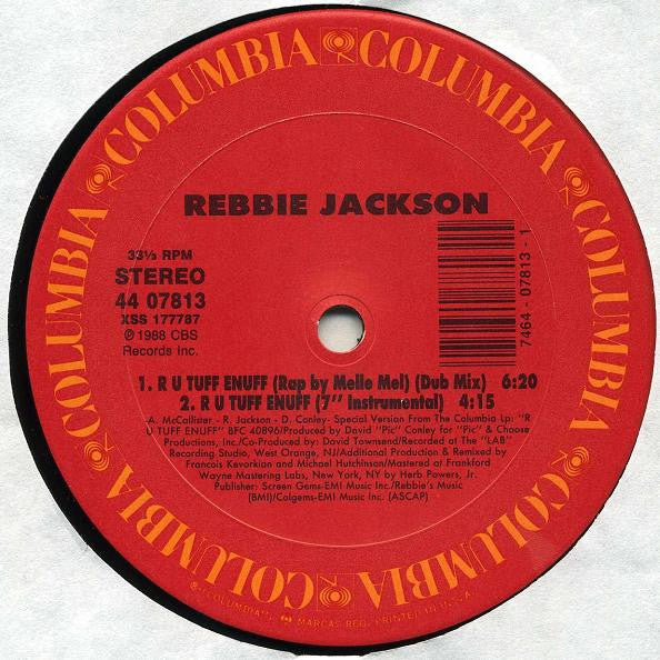 Rebbie Jackson : R U Tuff Enuff (12", Car)
