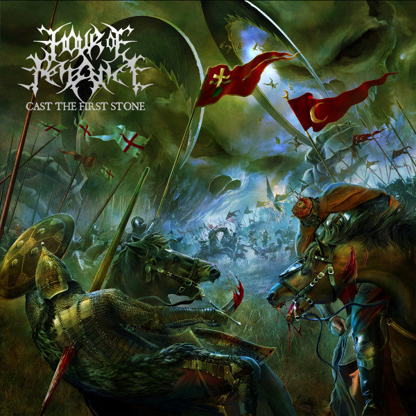 Hour Of Penance : Cast The First Stone (LP, Album, Ltd, Gre)