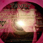 Tavey : Secret Intentions (12", Tra)