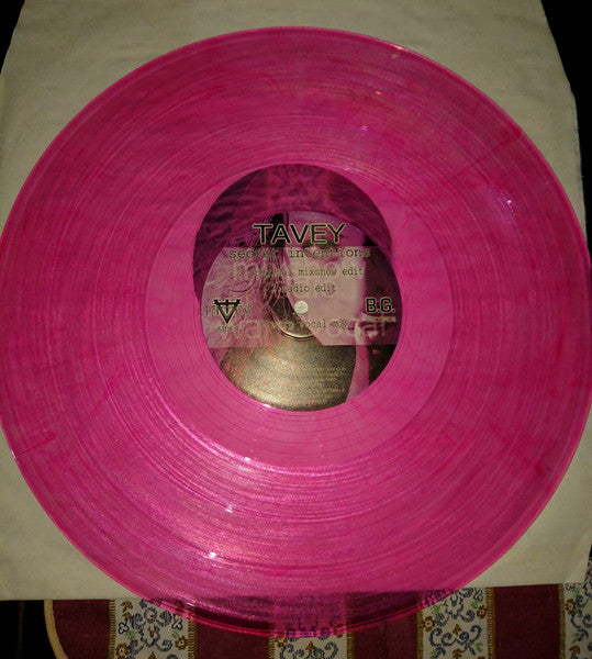 Tavey : Secret Intentions (12", Tra)