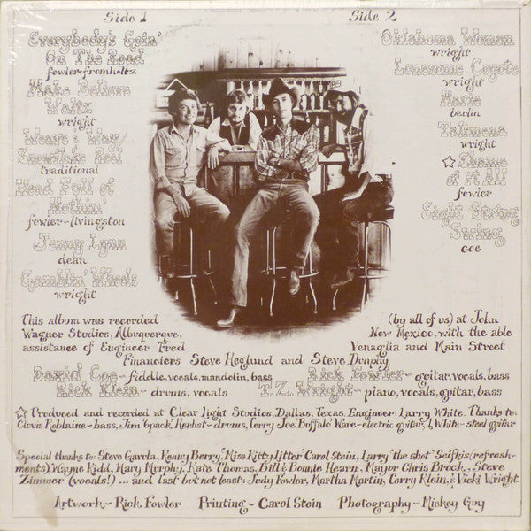 T. Z. Wright : T. Z. Wright (LP, Album)