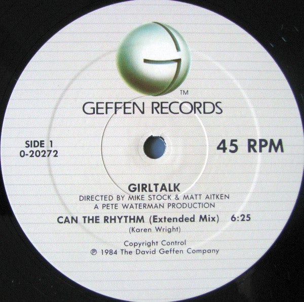 Girltalk : Can The Rhythm (12", Maxi)