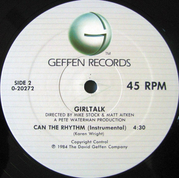 Girltalk : Can The Rhythm (12", Maxi)