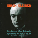 the album cover for Erich Kleiber - Eric Kleiber Conducts Beethoven