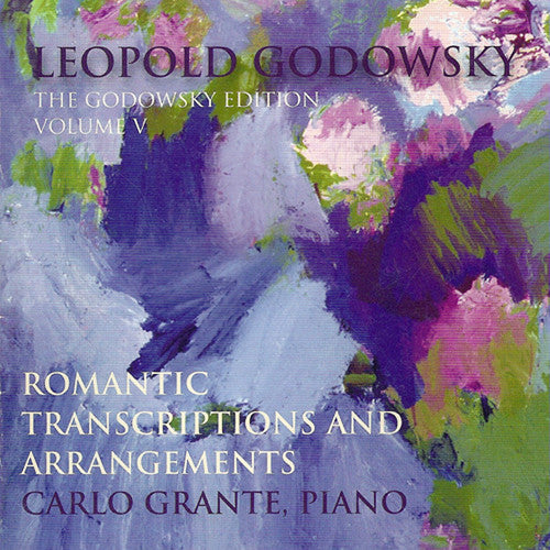 the album cover for Carlo Grante - Godowsky Edition 5