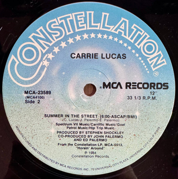 Carrie Lucas : Hello Stranger (12")