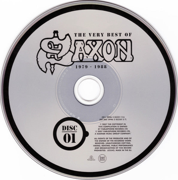 Saxon : The Very Best Of (1979-1988) (3xCD, Comp, RE)