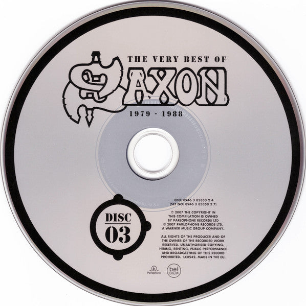 Saxon : The Very Best Of (1979-1988) (3xCD, Comp, RE)