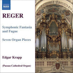 the album cover for Edgar Krapp - Symphonic Fantasia & Fugue
