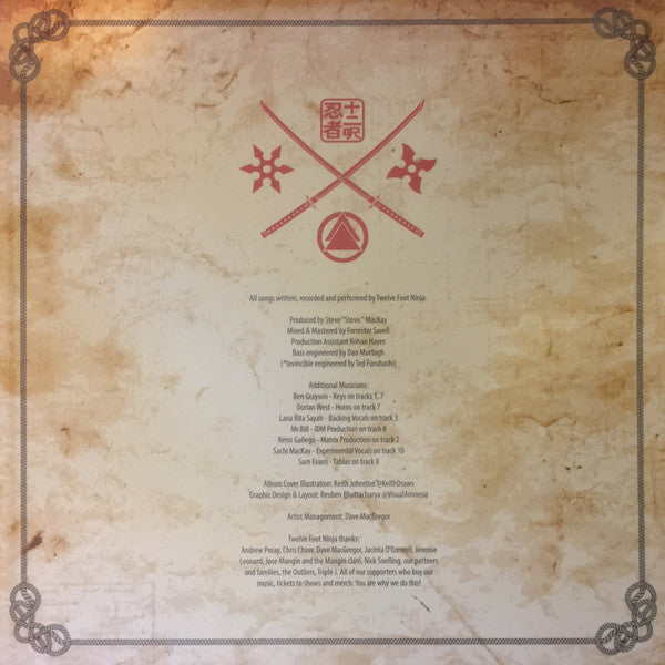 Twelve Foot Ninja : Outlier (2xLP, Album, Gat)
