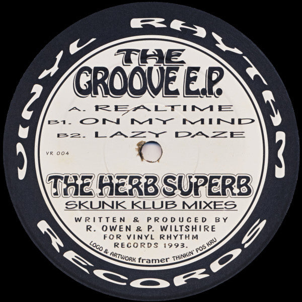 The Herb Superb : The Groove E.P (12", EP)
