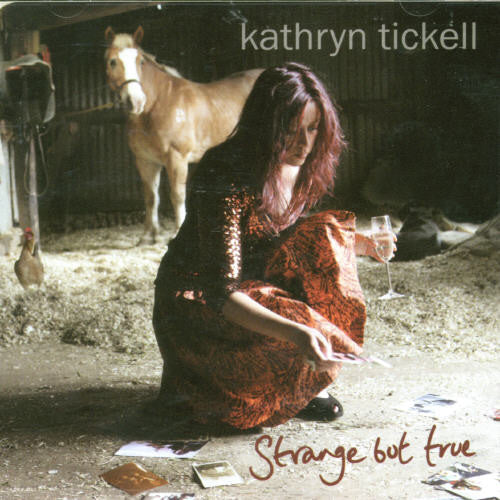 the album cover for Kathryn Tickell - Strange But True: 25 Years Of Friends and Tunes