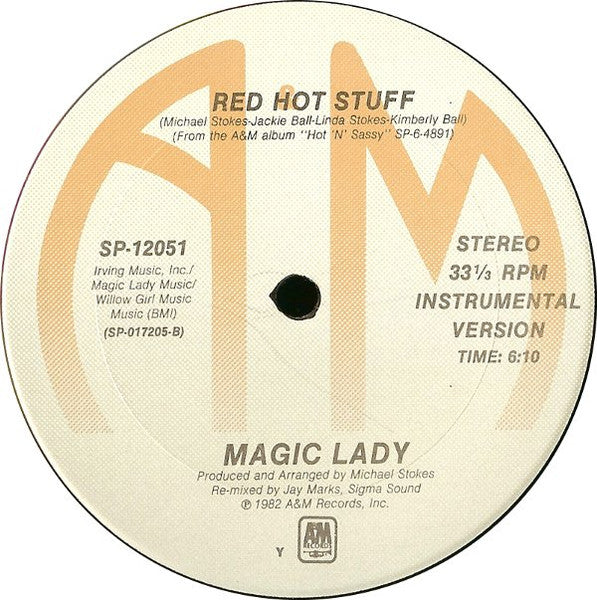 Magic Lady : Red Hot Stuff (12", Ter)