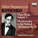 the album cover for Natalya Shkoda - Eleven Etudes in the Form of Old Dances
