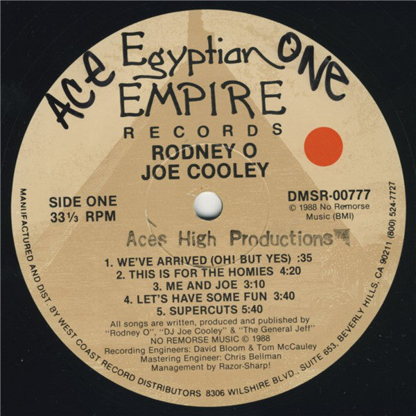 Rodney O & Joe Cooley : Me And Joe (LP, Album)