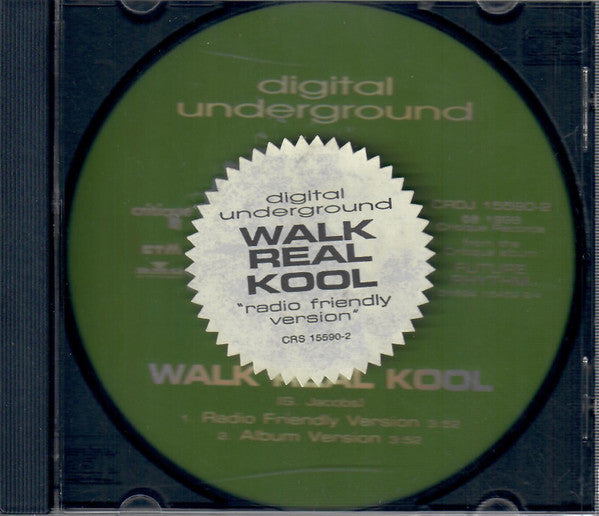 Digital Underground : Walk Real Kool (CD, Single, Promo)