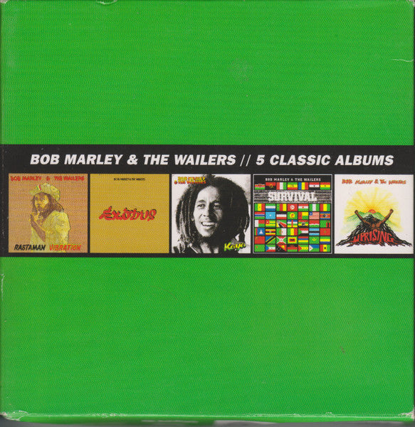 Buy Bob Marley & The Wailers : 5 Classic Albums (5xCD, Comp, RE